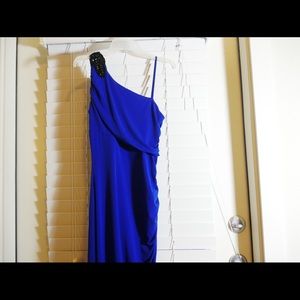 Long Royal blue Gown